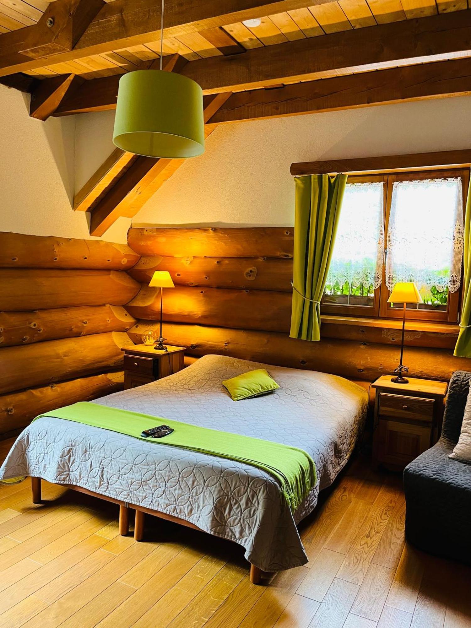 Chambres D'Hotes Les Rondins De La Fecht Mittlach Dış mekan fotoğraf